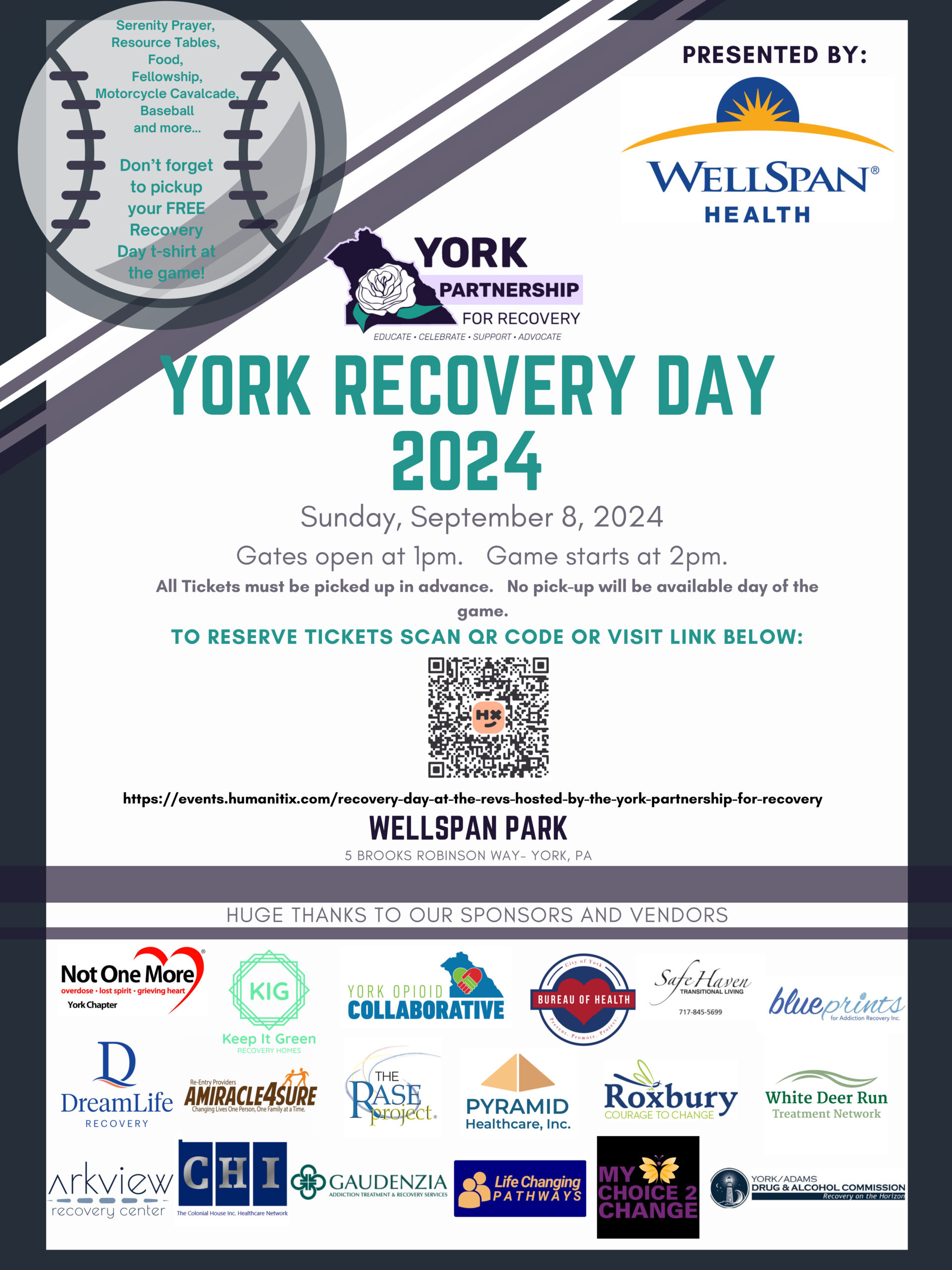 York Recovery Day 2024